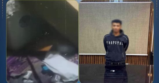 مدمن آيس يدمر شقة والده.. والداخلية تتدخل بعد فيديو الاستغاثة