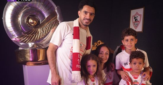 "العيد يعنى العائلة".. رابطة الأندية تحتفى بلاعبى الزمالك وأسرهم