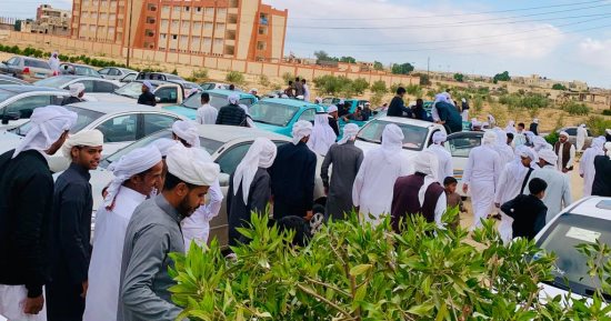 بالتكبيرات والصلاة على النبي.. الطرق الصوفية بشمال سيناء تحتفل بعيد الأضحى