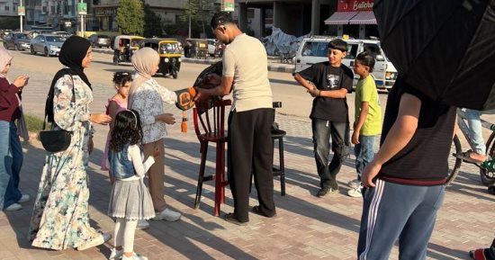 أجواء احتفالية مبهجة على كورنيش الدقهلية فى ثانى أيام عيد الأضحى المبارك