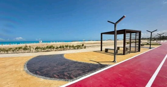 أول صور للممشى السياحى الجديد فى مارينا العلمين