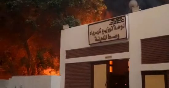 محافظ أسوان: السيطرة على حريق مخزن شرطة المرافق فى وقت قياسى