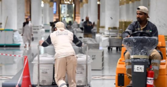 المدينة المنورة تتهيأ لاستقبال الحجاج المتعجلين