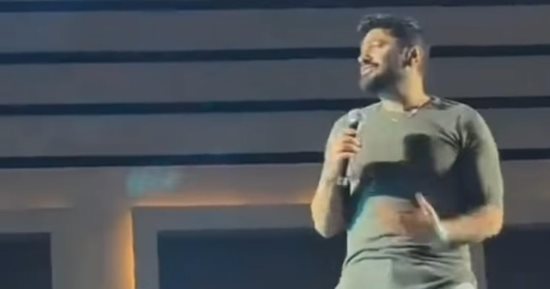 تامر حسنى يتألق فى حفل ليالى مصر بحضور جماهيرى ضخم.. صور