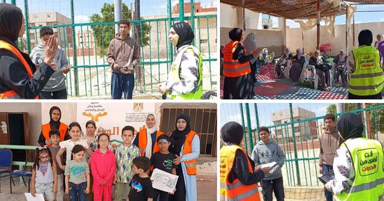أنت أقوى من المخدرات.. أنشطة صندوق مكافحة الإدمان داخل مراكز الشباب ببئر العبد والعريش خلال أيام العيد.. رفع الوعى بخطورة المخدرات وتعريف الأسر بآليات الاكتشاف المبكر للتعاطى.. وورش حكى للأطفال للبعد عن التدخين