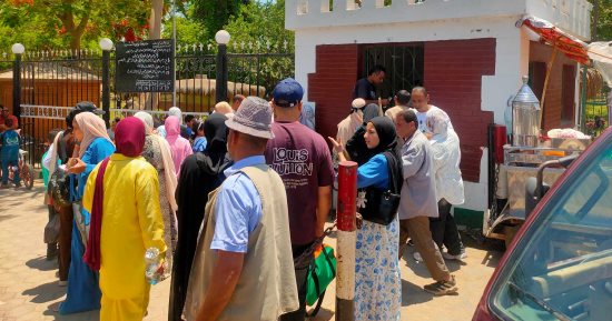 حدائق القناطر الخيرية تواصل استقبال المواطنين فى خامس أيام عيد الأضحى المبارك