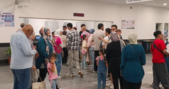 ​إقبال جماهيرى كبير على مونوريل شرق النيل فى آخر أيام إجازة عيد الأضحى