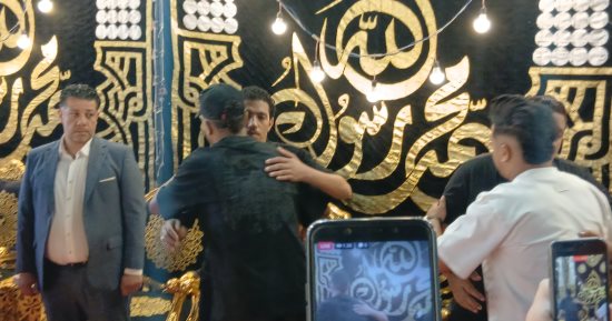 عصام صاصا يصل عزاء والد حمو بيكا بالإسكندرية.. فيديو