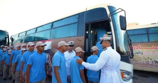 الداخلية تنظم زيارة لشباب جيل جديد لمشروع المونوريل.. فيديو