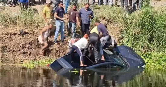 ننشر أسماء ضحايا انقلاب سيارة فى ترعة المريوطية بالبدرشين.. صور