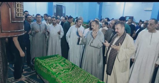 الحزن يخيم على الأهالى بطما سوهاج بعد تشييع ضحايا حادث زفة العروس