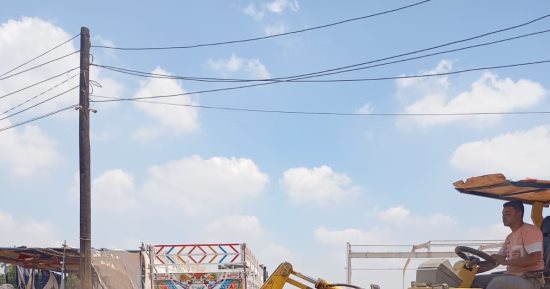 إزالة 8 حالات تعدٍ على الأراضى الزراعية وأملاك الدولة بالبحيرة