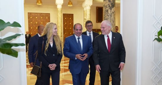 المنظمات اليهودية الأمريكية تثمن رؤية الرئيس السيسى لتحقيق الاستقرار بالمنطقة