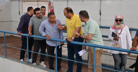 رئيس مياه الجيزة يتفقد محطات وروافع الصرف الصحى بكرداسة ومنشأة القناطر.. صور