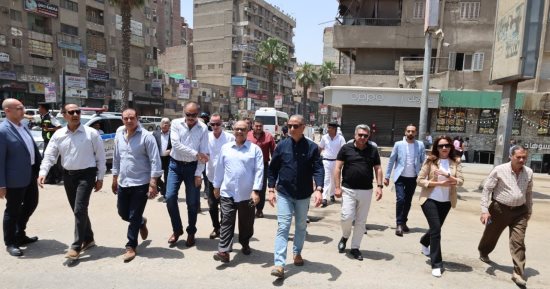 محافظ الجيزة: توسعة وتطوير شارع كفر طهرمس لتحسين حركة المرور