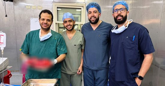 فريق جراحة القلب بقصر العينى ينجح فى استئصال ورم يزن 9 كجم لمريض ستينى