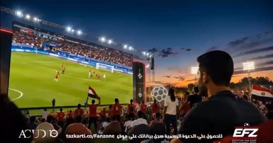 كأس العالم 2026 يصل العاصمة الجديدة.. شاشة عملاقة وحفل افتتاح يحييه تامر حسني (فيديو)