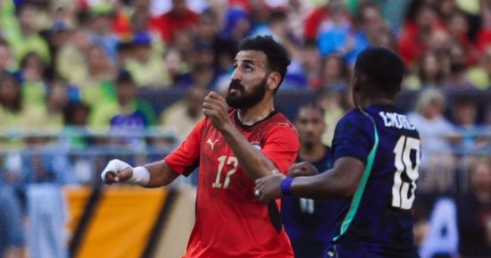 مهند لاشين يعود للتشكيل الأساسى لمنتخب مصر أمام الأرجنتين فى كأس العالم