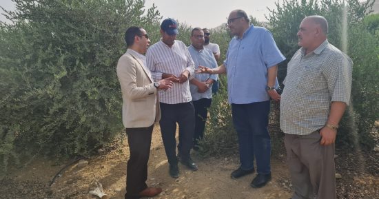 رئيس مياه سوهاج يتفقد أعمال تطوير ورفع كفاءة محطة معالجة صرف الهجارسة