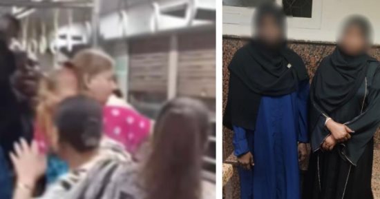 ضبط سيدات لتشاجرهن داخل المترو بسبب أولوية الجلوس