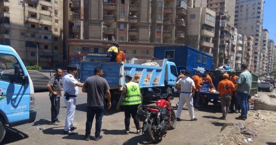 أمن الإسكندرية يشن حملة مكبرة لمكافحة ظاهرة النباشين بنطاق حي المنتزه أول وثان