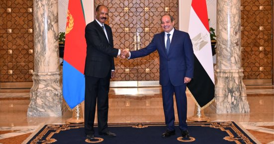 الرئيس السيسى يؤكد التزام مصر الثابت بدعم سيادة إريتريا وسلامة أراضيها
