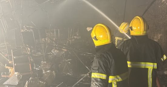 إخماد حريق داخل شقة سكنية فى أبو النمرس دون إصابات
