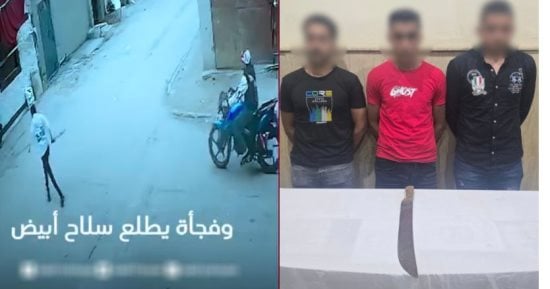 ضبط المتهم بالتعدي بسلاح على آخر بسبب الميراث