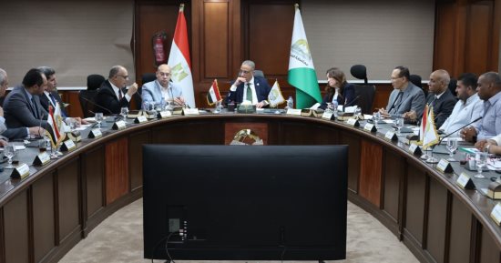 محافظ الجيزة يترأس اجتماع مجلسى عرب أبو ساعد بالصف وجرزا بالعياط الصناعيتين