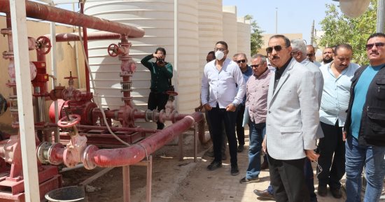 محافظ سوهاج يتفقد مصنع تدوير المخلفات الصلبة بدار السلام بتكلفة 120 مليون جنيه