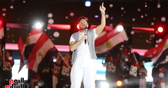 حلوة يا بلدي.. أغنية تحولت إلى نشيد حب لمصر في احتفالية الـ Fan Zone