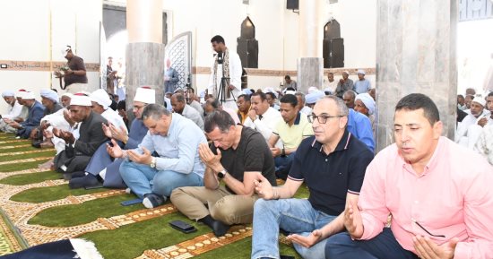 محافظ أسوان: مستمرون فى إعمار بيوت الله ونشر الفكر الوسطى  
