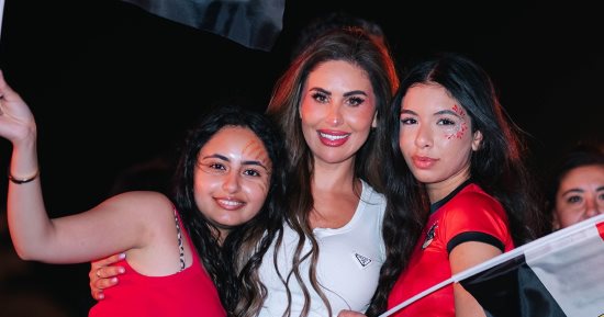 مى سليم تشيد باحتفالية Egyptian Fan Zone: يوم جميل وأجواء مميزة