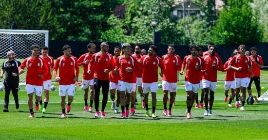 منتخب مصر يطير إلى سياتل اليوم استعدادا لمواجهة بلجيكا فى كأس العالم