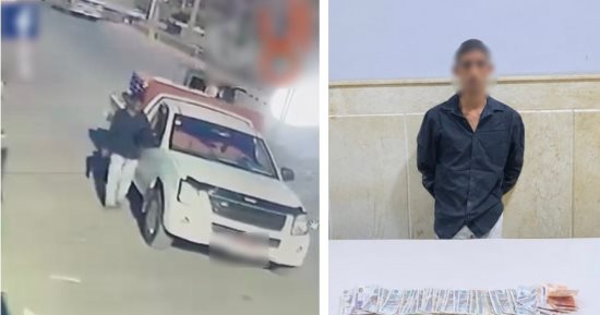 ضبط لص سرق أموالاً من سيارة أثناء توقفها بالطريق بالدقهلية