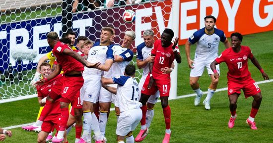 كندا تخطف تعادلا مثيرا من البوسنة والهرسك فى كأس العالم.. فيديو وصور 