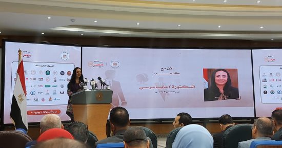 مايا مرسى تعلن إطلاق النسخة الثانية من «فرحة مصر» لدعم 8 آلاف عريس وعروسة