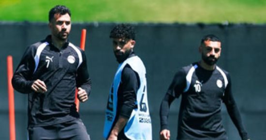 منتخب مصر يختتم تدريباته استعدادا لبلجيكا فى ضربة البداية بالمونديال