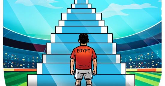 طموحات منتخب مصر بكأس العالم فى كاريكاتير اليوم السابع