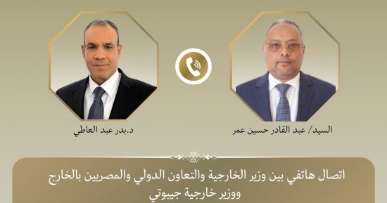 وزير الخارجية ونظيره الجيبوتي يبحثان تطورات الأوضاع في منطقة القرن الأفريقي