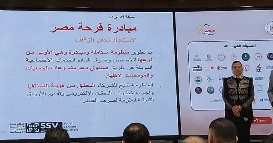 الهلال الأحمر المصرى: تقديم 28 ألف خدمة توزيع متنوعة ضمن مبادرة فرحة مصر