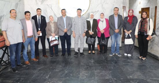 وفد المبادرة الوطنية للمشروعات الخضراء يزور المنوفية للتعريف بمعايير التقييم