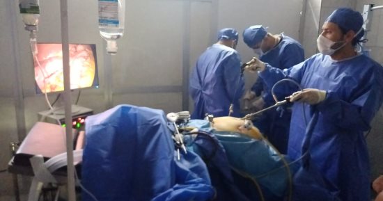 لأول مرة.. إجراء عملية تكميم معدة بالمنظار بمستشفى مشتول المركزى