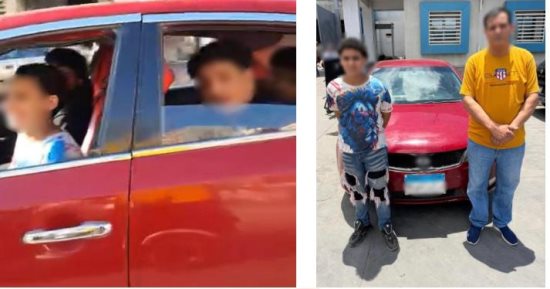ضبط طفل لقيادته سيارة في الإسكندرية معرضا حياة المواطنين للخطر