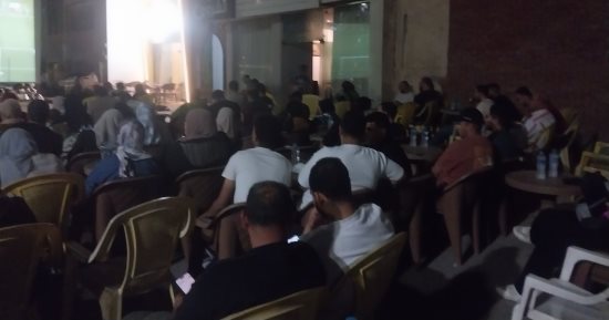 توافد جماهير دمياط لدعم المنتخب في أول لقاءته بالمونديال
