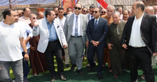 محافظ المنوفية يفتتح ملاعب كرة القدم بدكما باستثمارات 2 مليون جنيه