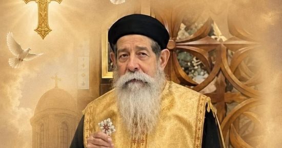 وفاة القمص يوحنا لوقا كاهن كنيسة مار جرجس عن عمر 86 عامًا والبابا ينعى