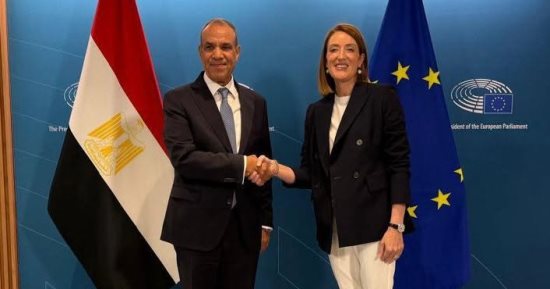 وزير الخارجية يؤكد أهمية تبادل الخبرات مع الاتحاد الأوروبى فى مكافحة الإرهاب