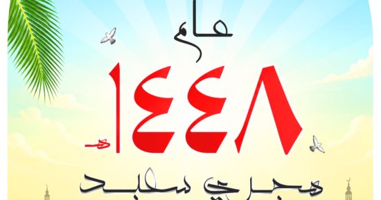 ​كل عام وأنتم بخير.. عام هجرى سعيد في كاريكاتير اليوم السابع