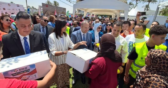 نائب محافظ الجيزة يشهد إطلاق فعاليات مبادرة أمل جديد للتمكين الاقتصادى بمنيل شيحة